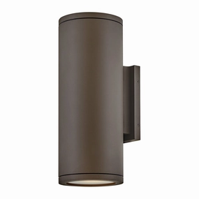 Silo 2-Light Medium Wall Mount LanternWeatherproof outdoor lighting