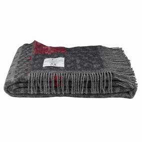 Skaft Gra Wool Blanket durable outdoor garden light fixtures