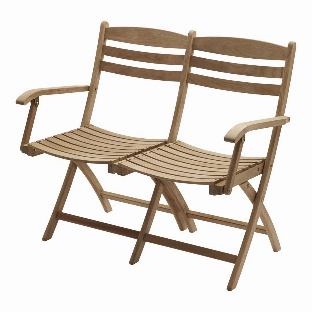 Skagerak Selandia 2-Seateroutdoor patio dining furniture set