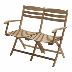 Skagerak Selandia 2-Seateroutdoor patio dining furniture set