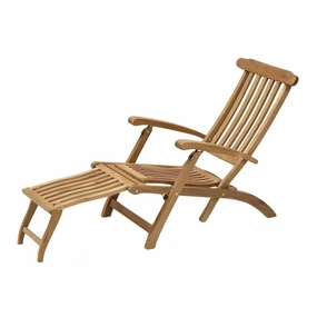 Skagerak Steamer Deck ChairPatio reclining sun chair