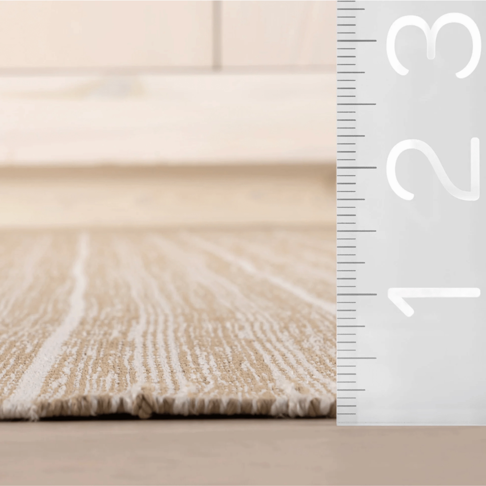 Skipper Stripe Handwoven Indoor/Outdoor Rug - Khaki