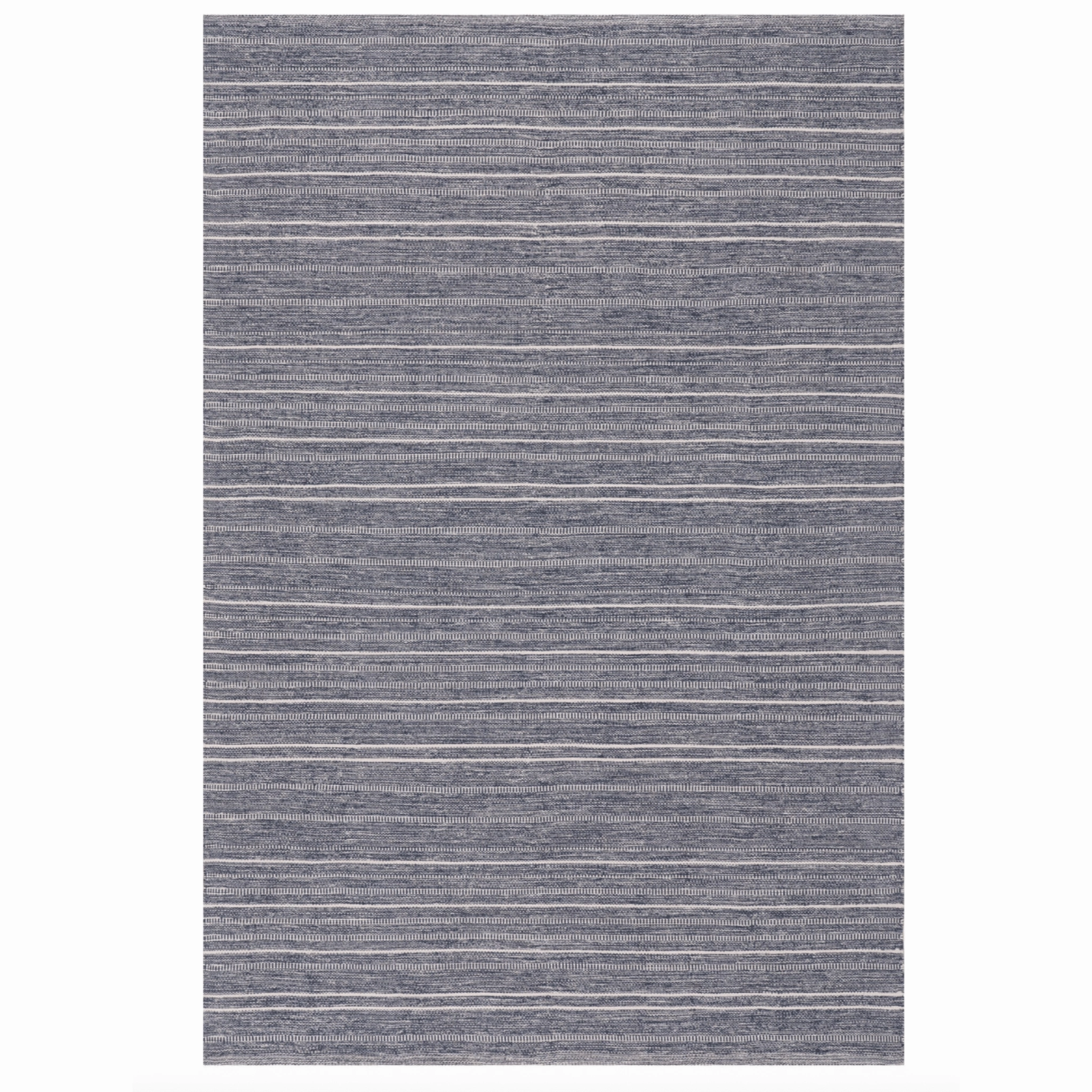Skipper Stripe Handwoven Indoor/Outdoor Rug - Navywaterproof outdoor patio rug