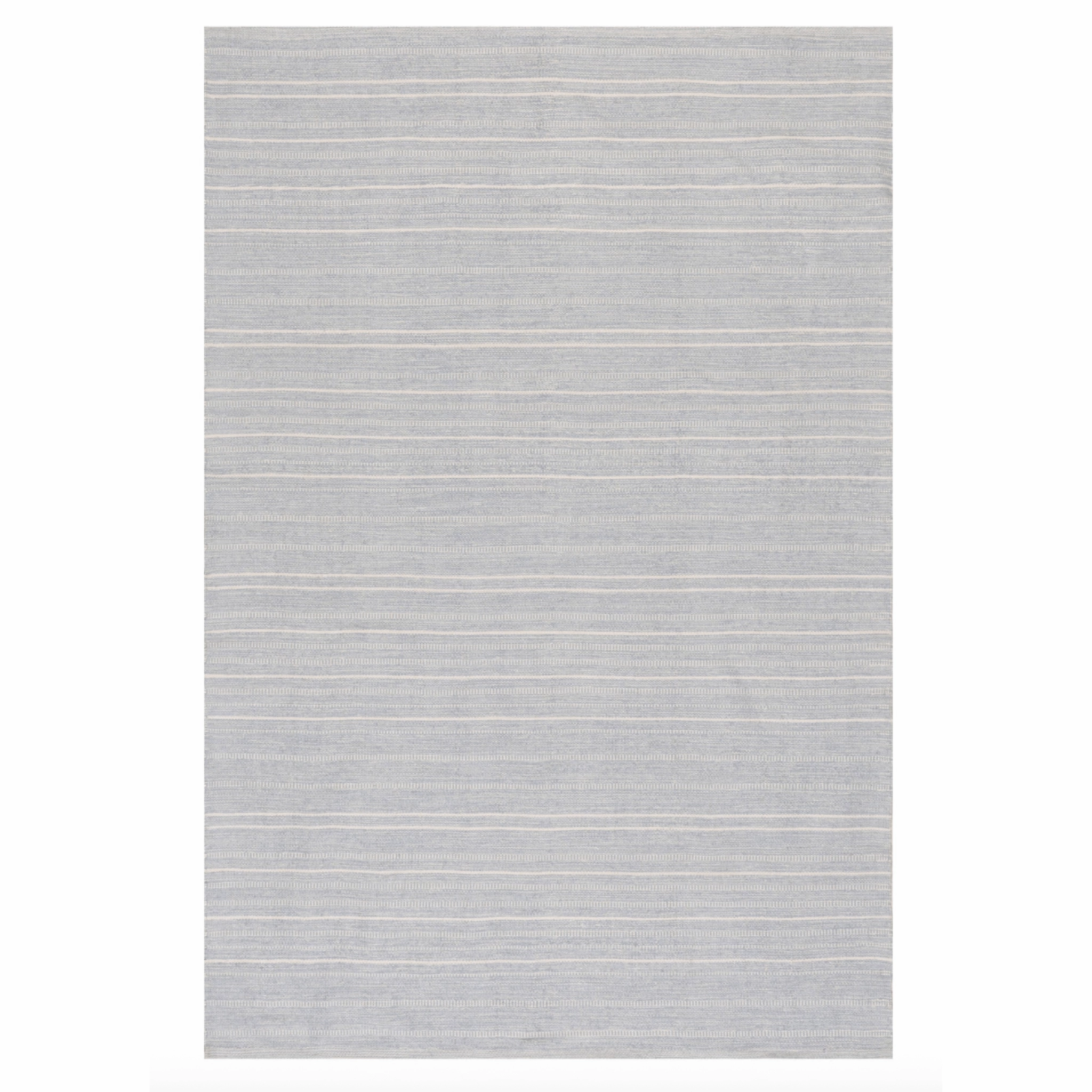 Skipper Stripe Handwoven Indoor/Outdoor Rug - Swedish Bluewaterproof outdoor patio rug