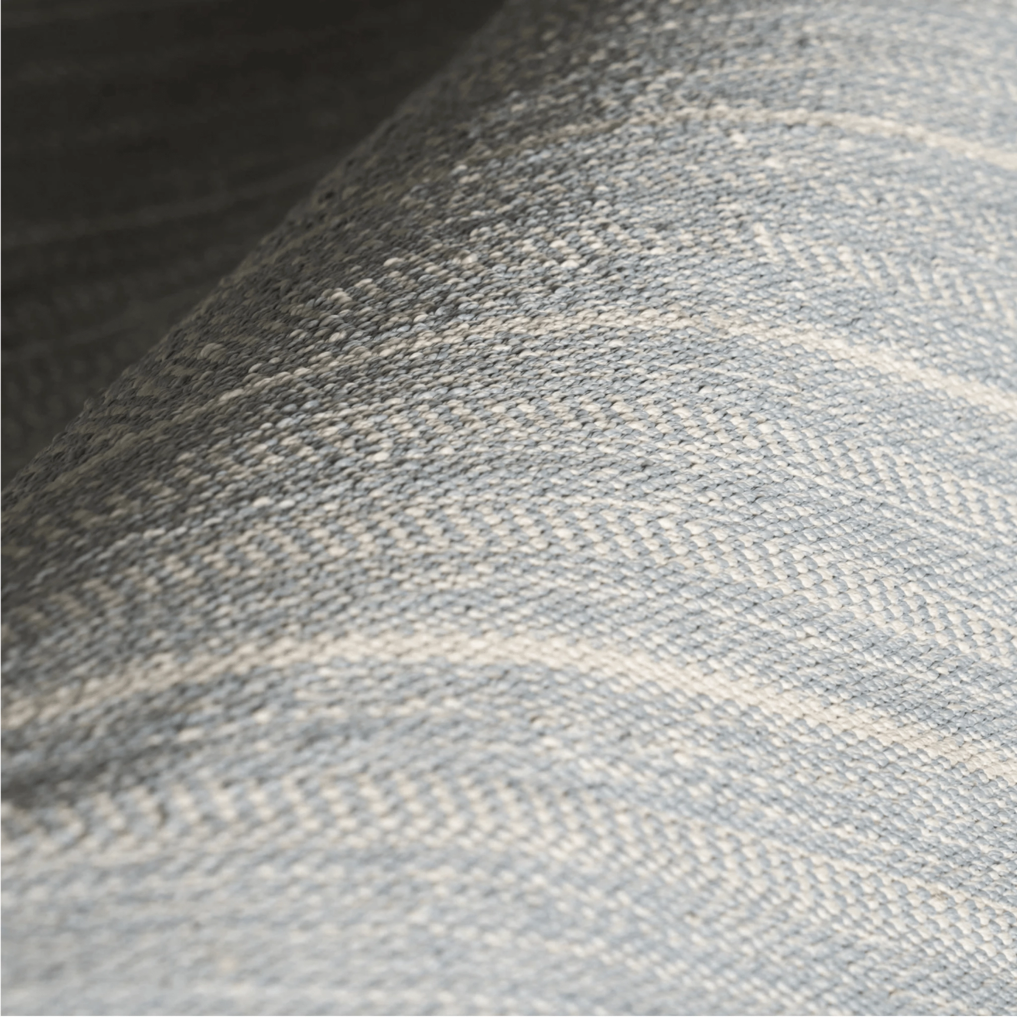 Skipper Stripe Handwoven Indoor/Outdoor Rug - Swedish Blue