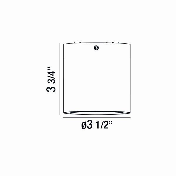 Sky Outdoor LED Flush Mount