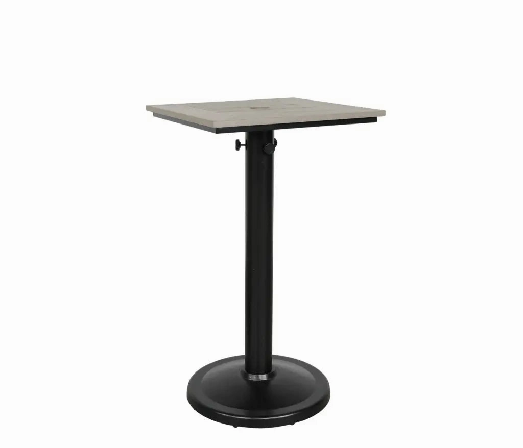 Skye 24" Square Pedestal Balcony Tableoutdoor patio dining furniture set