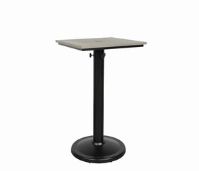 Skye 24" Square Pedestal Bar Tableoutdoor patio furniture set