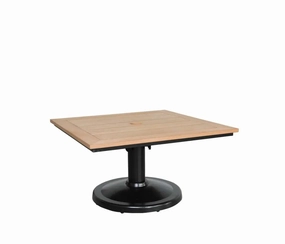 Skye 32" Square Pedestal Coffee Tableoutdoor patio furniture set