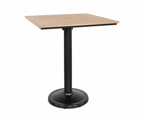 Skye 36" Square Pedestal Bar Tableoutdoor patio dining furniture set
