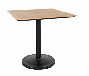 Skye 42" Square Pedestal Bar Tableoutdoor patio dining furniture set