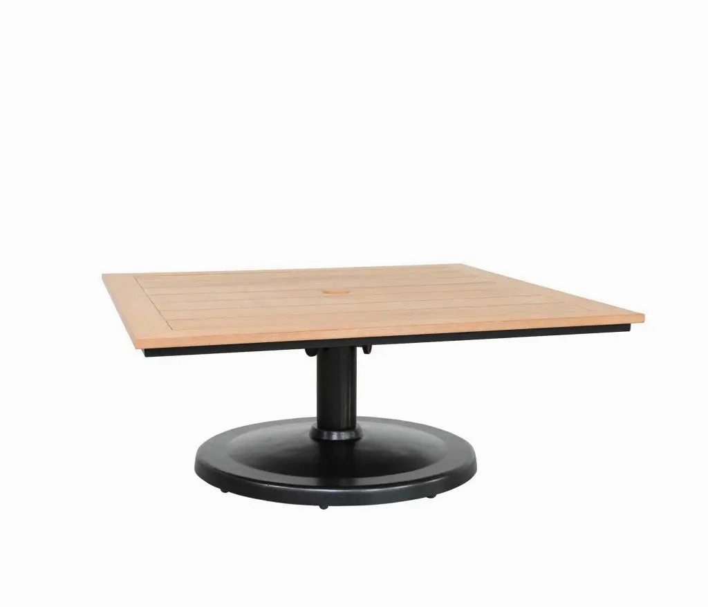 Skye 42" Square Pedestal Coffee Tableoutdoor patio furniture set