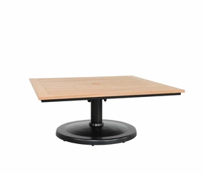 Skye 42" Square Pedestal Coffee Tableoutdoor patio furniture set