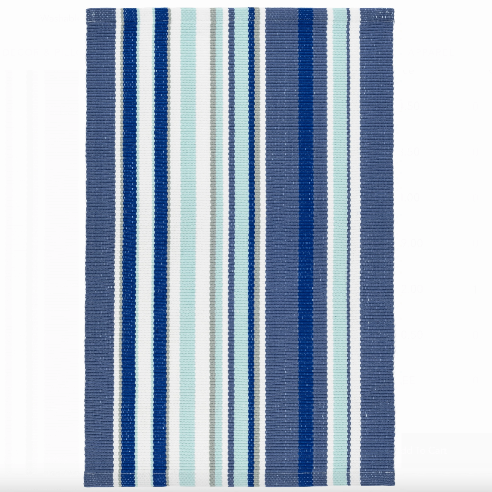 Skyler Stripe Handwoven Indoor/Outdoor Rugwaterproof outdoor patio rug