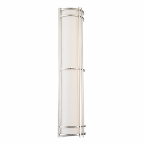 Skyscraper LED Outdoor Wall Sconce Stainless SteelOutdoor wall sconces with motion sensor