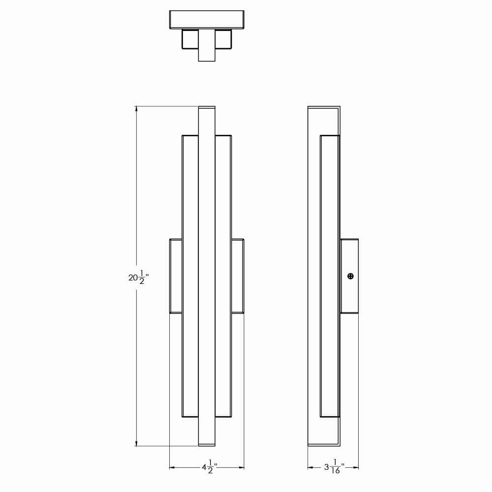 Smart Led Linear Wall Sconce