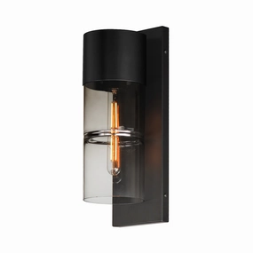 Smokestack Medium LED Outdoor Wall SconceWeatherproof outdoor lighting