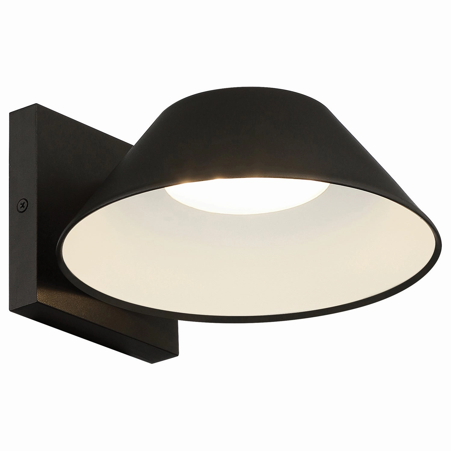 Solano LED Outdoor Wall Mount Black