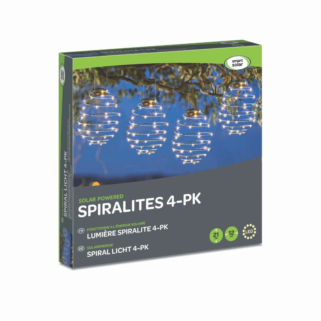 Solar Spiralight 4 Pack
