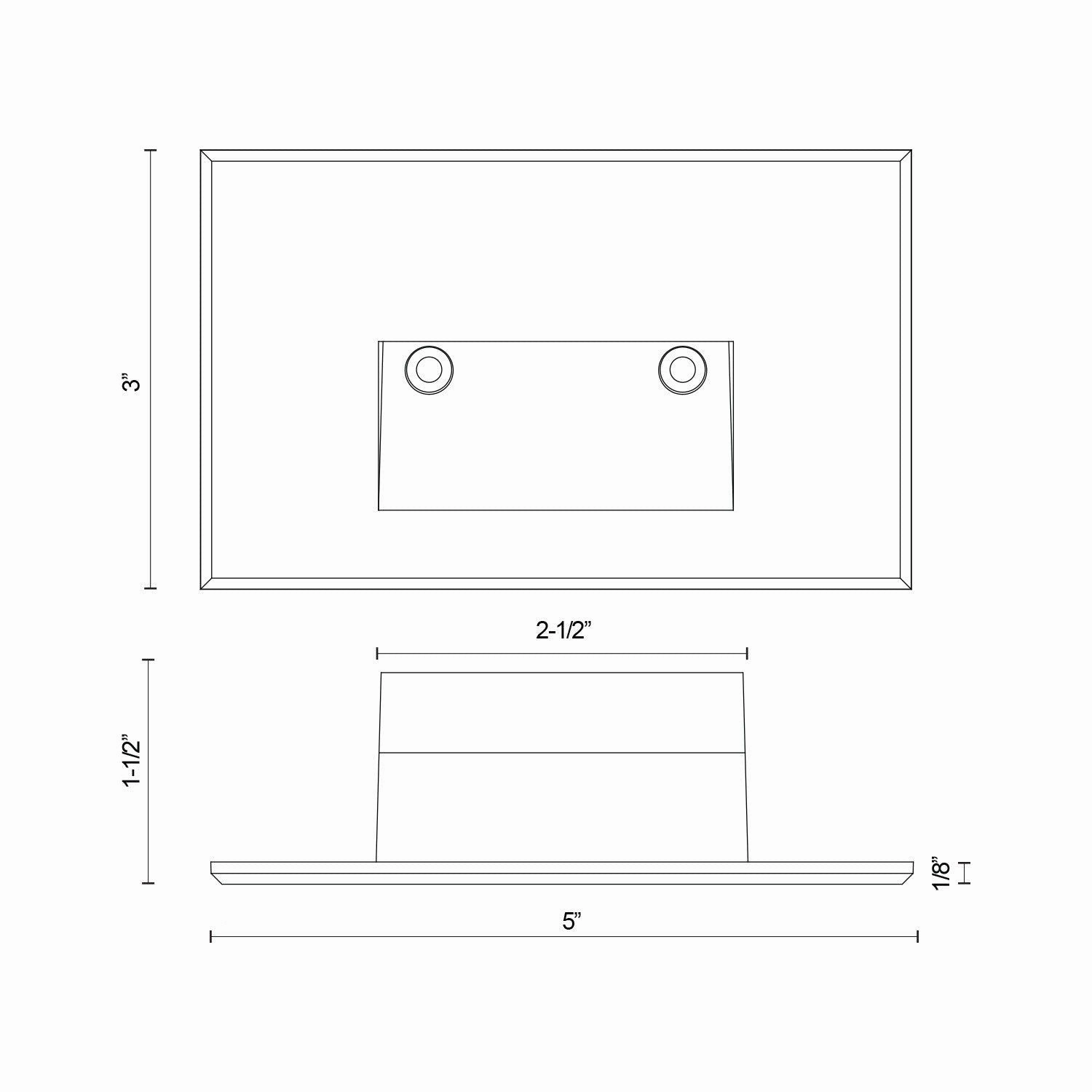 Sonic 3" LED Exterior Wall/Step Light
