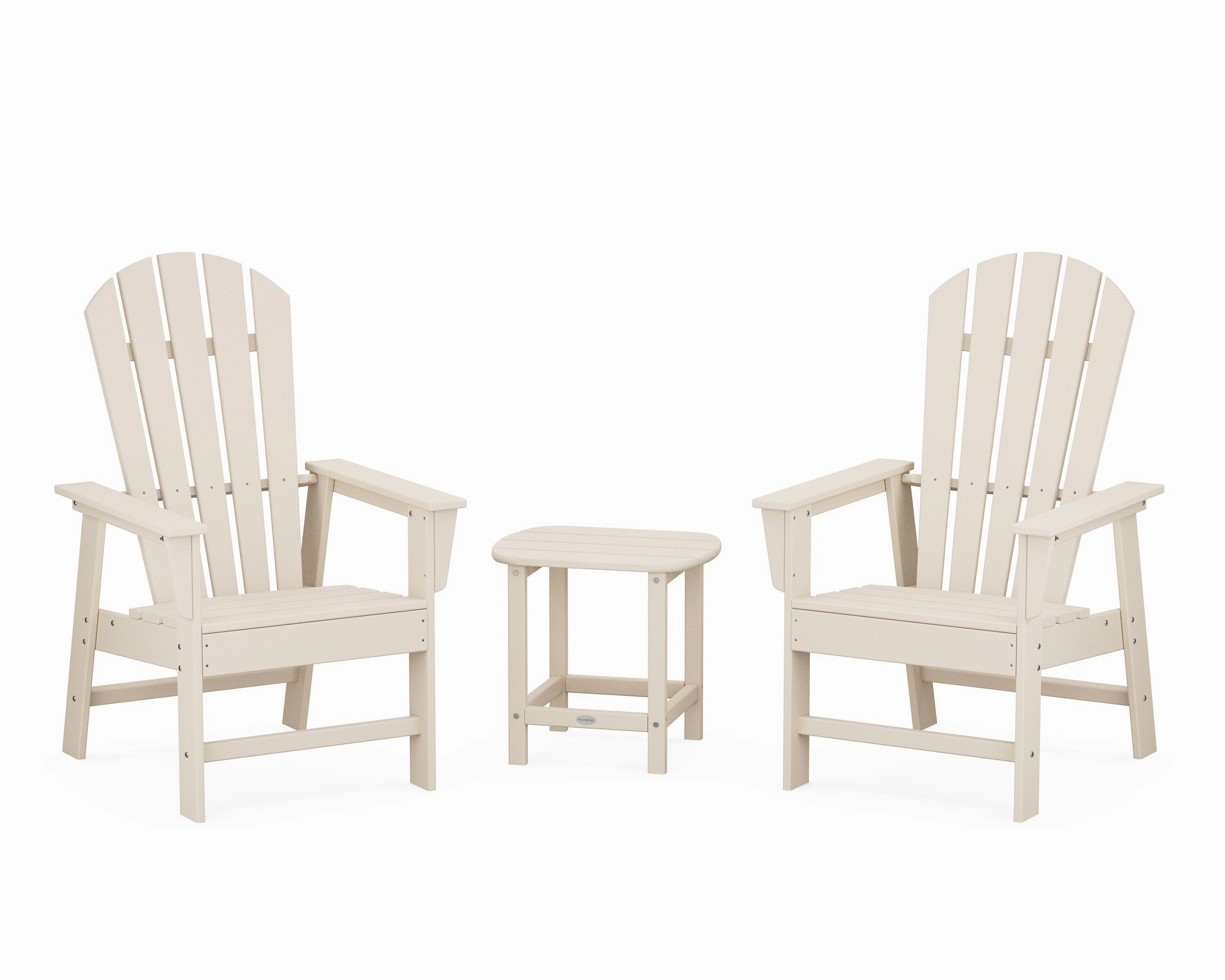 South Beach Casual Chair 3-Piece Set with 18" South Beach Side Table