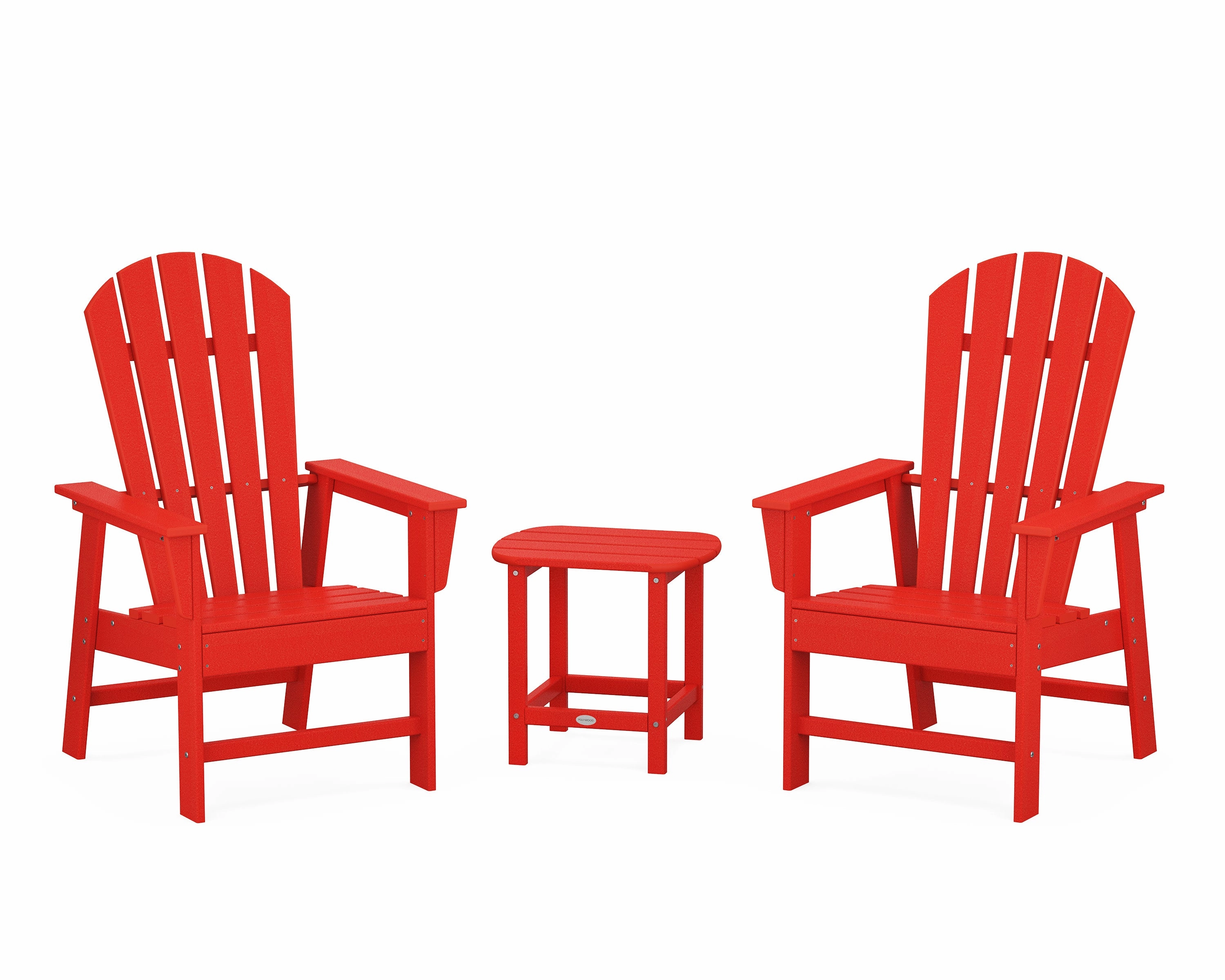 South Beach Casual Chair 3-Piece Set with 18" South Beach Side Table
