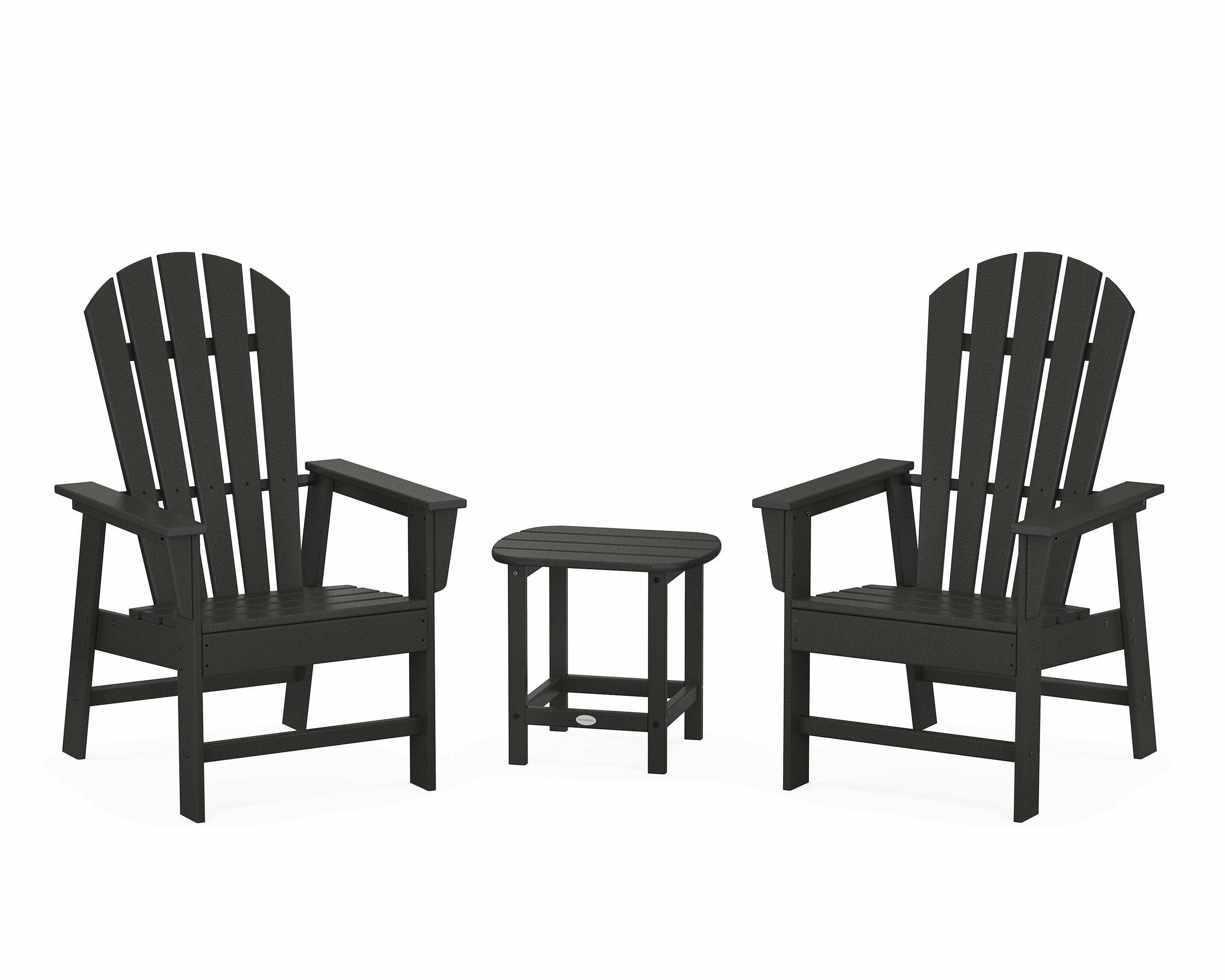 South Beach Casual Chair 3-Piece Set with 18" South Beach Side Table