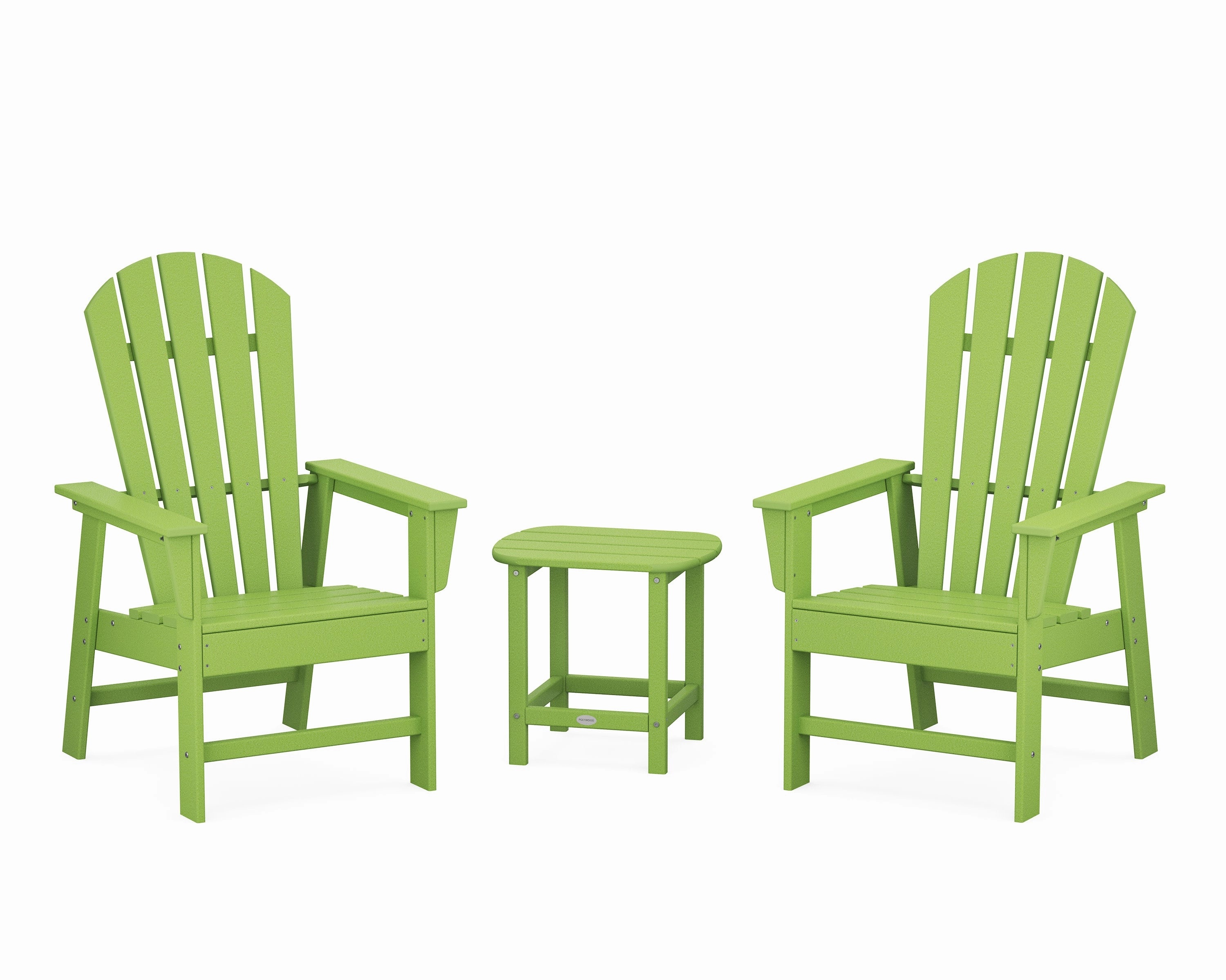 South Beach Casual Chair 3-Piece Set with 18" South Beach Side Table