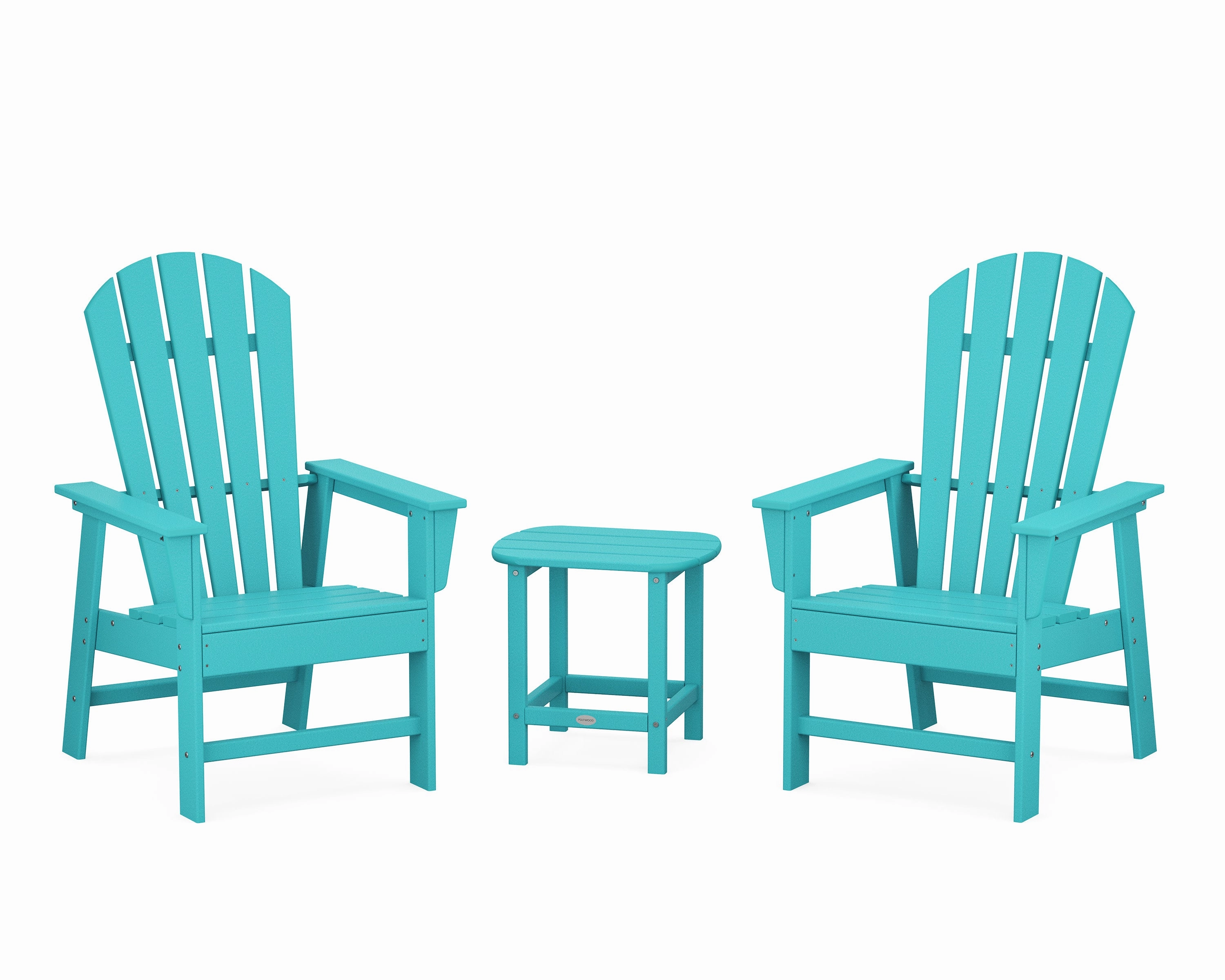 South Beach Casual Chair 3-Piece Set with 18" South Beach Side Table