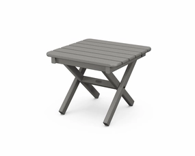 Square 18" Folding Side Tableoutdoor table for balcony or garden
