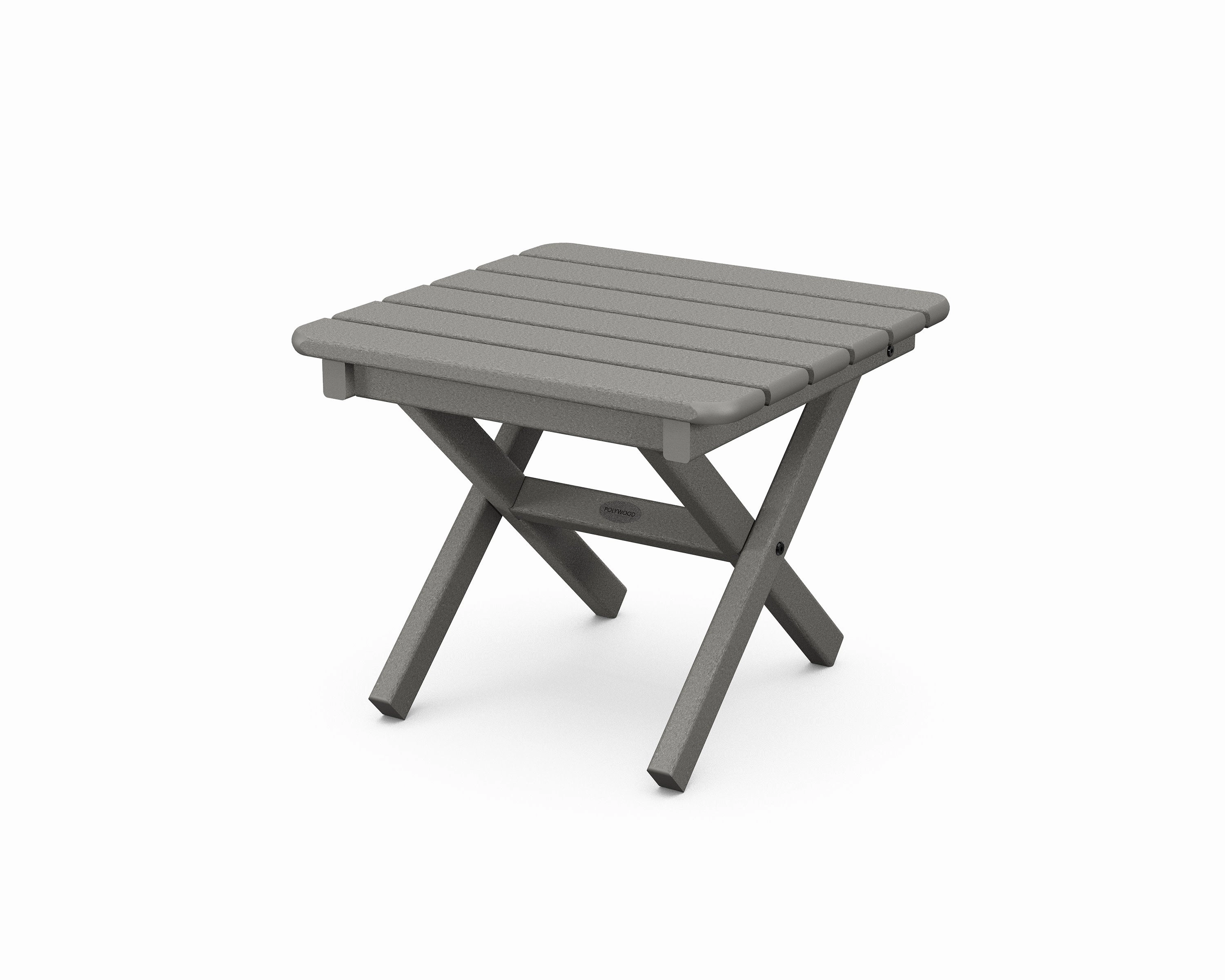 Square 18" Folding Side Tableoutdoor table for balcony or garden
