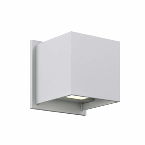 Square Directional Up/Down Led Wall SconceWeatherproof outdoor lighting