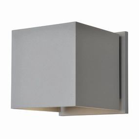 Square LED Wallwasher SatinOutdoor wall sconces with motion sensor