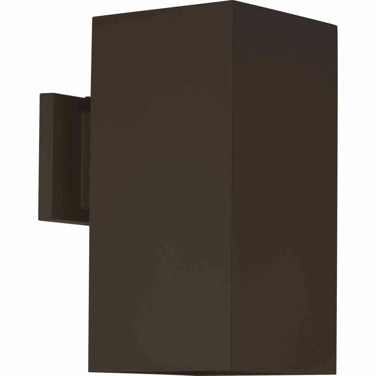 Square One Light Wall Lantern Antique Bronze