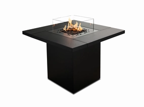 Square Tableoutdoor fire table set with chairs