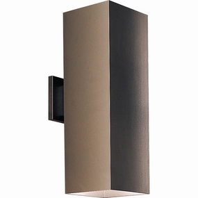 Square Two Light Wall Lantern Antique BronzeOutdoor wall sconces with motion sensor