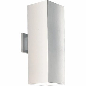 Square Two Light Wall Lantern WhiteOutdoor wall sconces with motion sensor