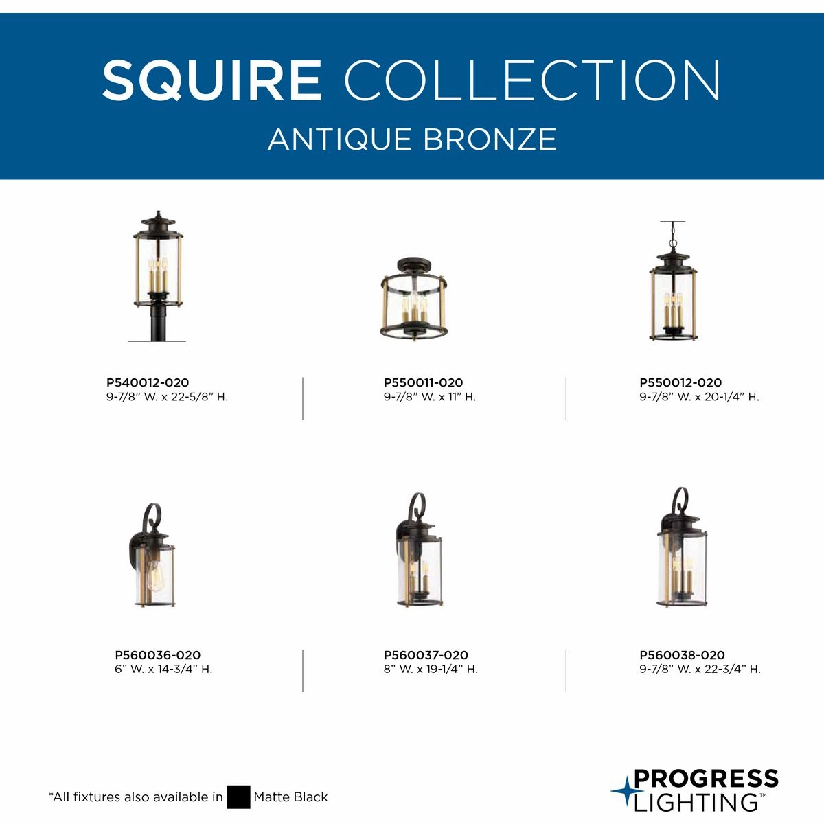 Squire Two Light Wall Lantern Antique Bronze