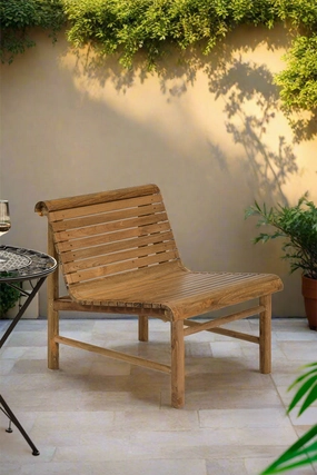 Station Bench Style Wooden Garden Chairoutdoor garden decorative ornaments