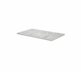 Sticks ceramic table top 83x47 cm bamboo serving tray with handles