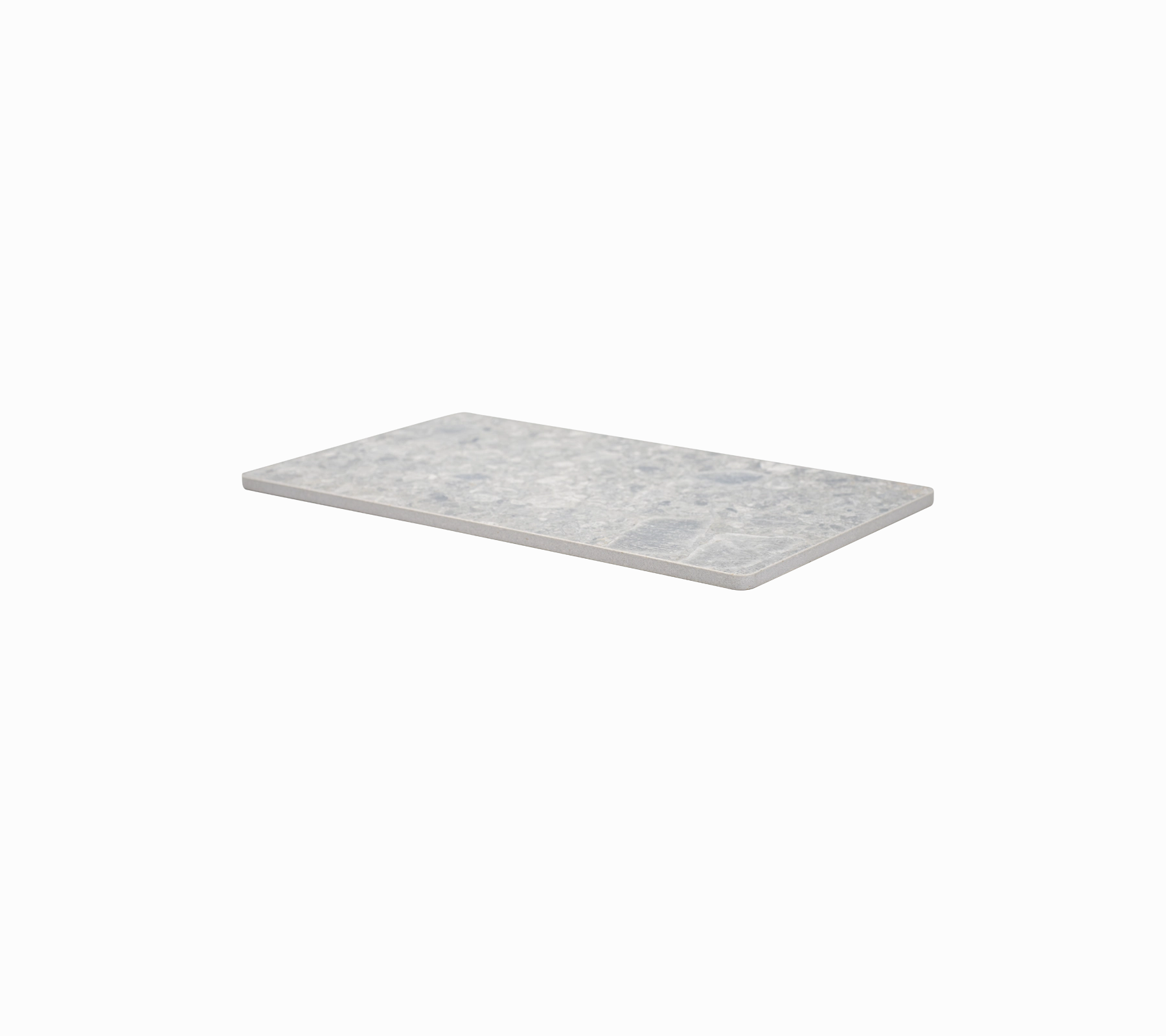 Sticks ceramic table top 83x47 cm bamboo serving tray with handles