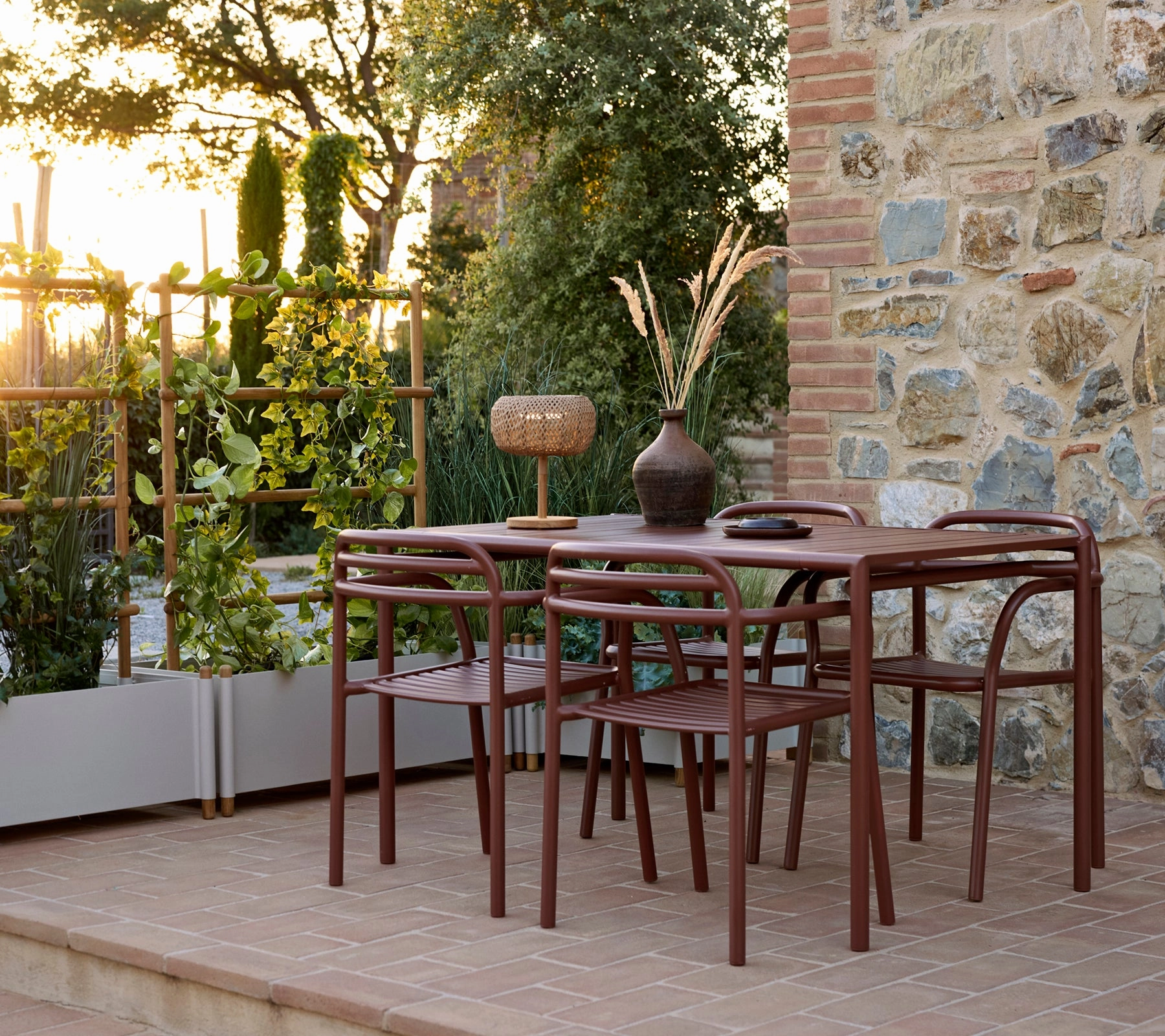 Sticks planter rack