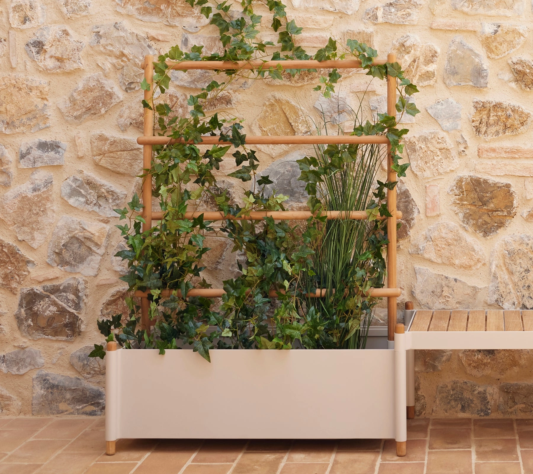 Sticks planter rack