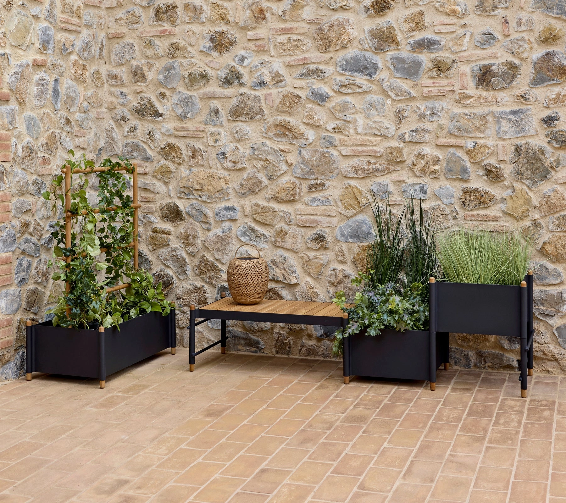 Sticks planter rack