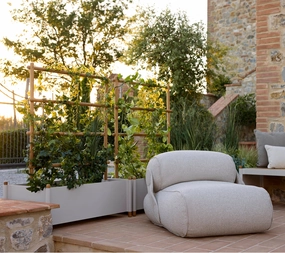 Sticks planter w/ rack self-watering outdoor planter systems