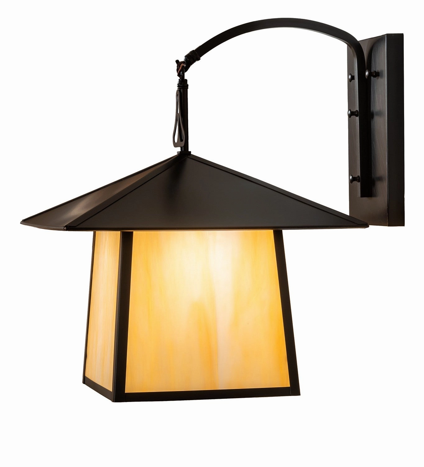 Stillwater One Light Wall Sconce Craftsman Brown