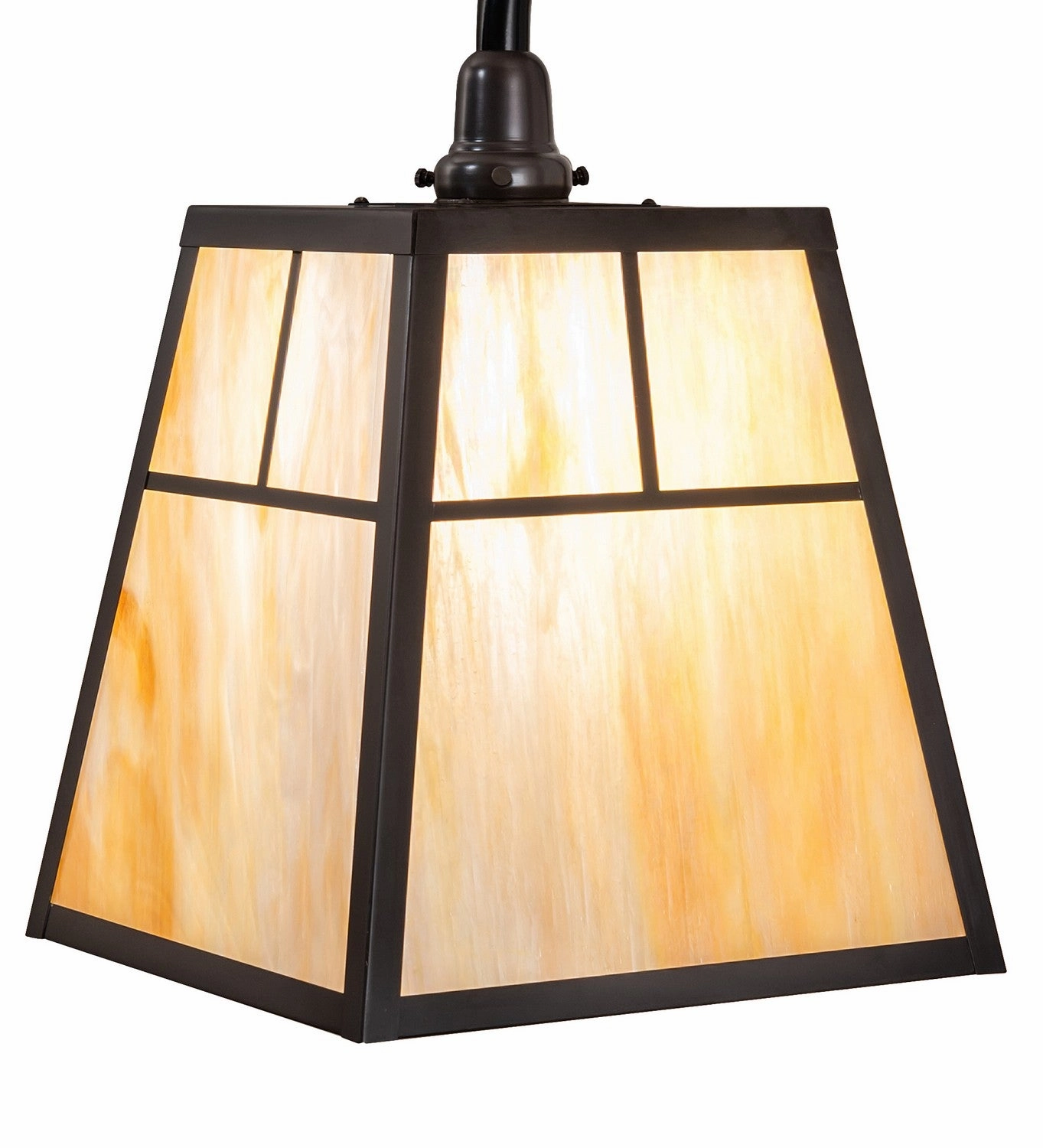 Stillwater One Light Wall Sconce Craftsman Brown/Gloss Black