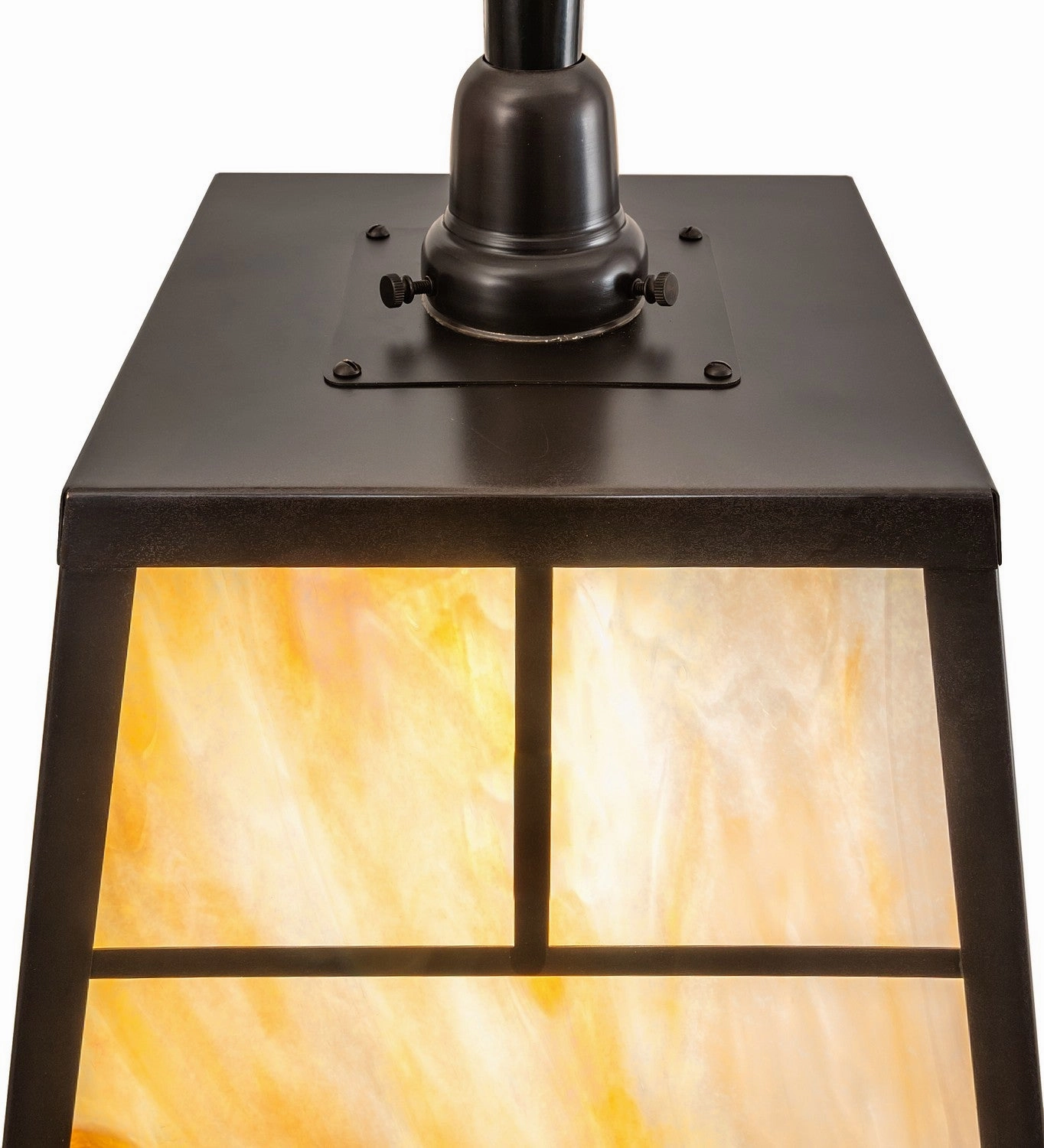Stillwater One Light Wall Sconce Craftsman Brown/Gloss Black