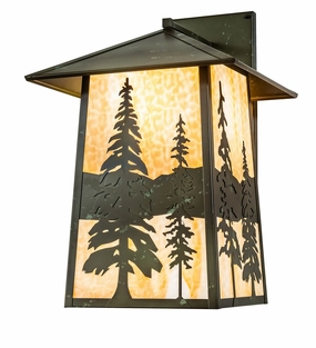 Stillwater One Light Wall Sconce Weathered BrassOutdoor wall sconces with motion sensor