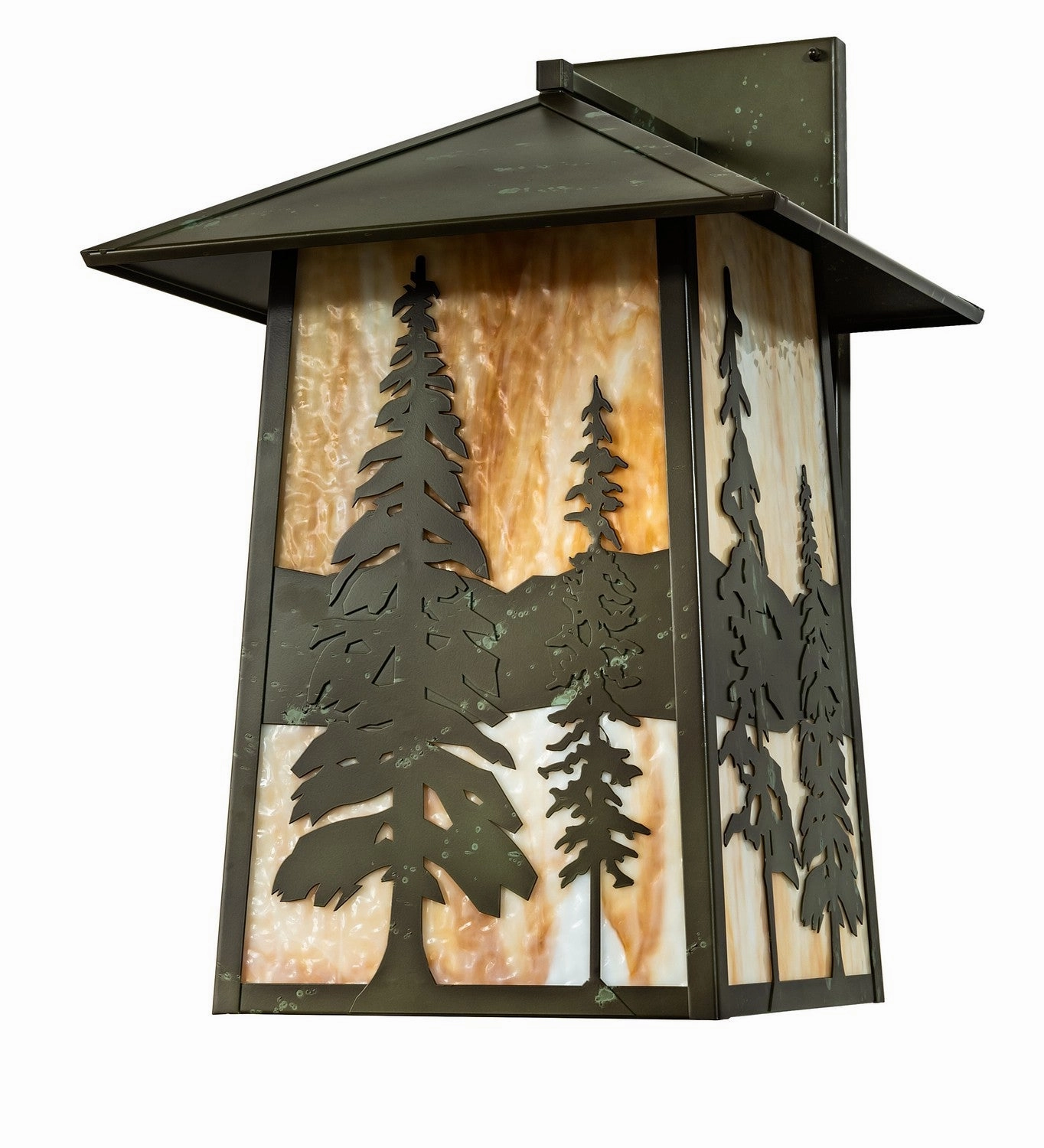 Stillwater One Light Wall Sconce Weathered Brass